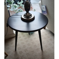 Evergreen Black Ash Lamp Table Evergreen Black Ash Lamp Table