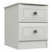 Atlanta 2 Drawer Bedside Chest Atlanta 2 Drawer Bedside Chest