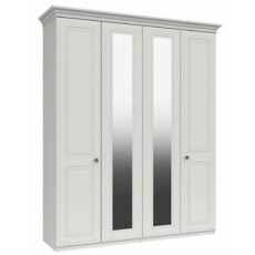 Atlanta 4 Door Tall Mirrored Wardrobe Atlanta 4 Door Tall Mirrored Wardrobe