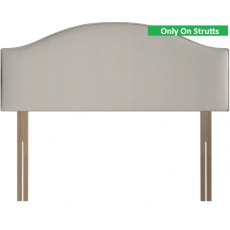 Relyon Curve Headboard on Strutts Relyon Curve Headboard on Strutts