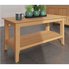 Newton Oak Finish Coffee Table Newton Oak Finish Coffee Table