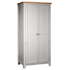 Rutland Painted Double Robe All Hanging Robe (No Shelf) Rutland Painted Double Robe All Hanging Robe (No Shelf)