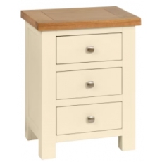 Rutland 3 Drawer Bedside Chest Rutland 3 Drawer Bedside Chest