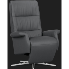IMG Space Leather Swivel Recliner Chair with integrated Footrest IMG Space Leather Swivel Recliner Chair with integrated Footrest