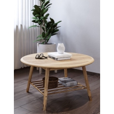 Nevada Round Coffee Table - Available in Ash or Walnut Nevada Round Coffee Table - Available in Ash or Walnut