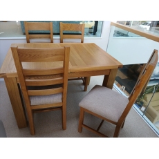 Cotleigh Extending Dining Table and 4 Chairs