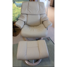 Stressless Reno Large Chair & Stool