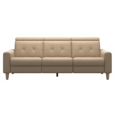 Stressless Anna 3 Seater Sofa with Manual Headrests