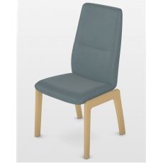 Stressless Mint (Low Back) Dining Chair, Armless with D100 Legs