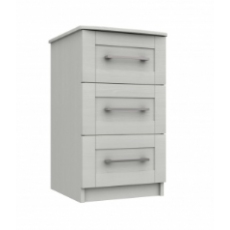 Nashville 3 Drawer Bedside Chest