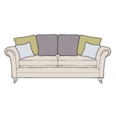Alstons Charlbury 3 Seater Pillow Back Sofa Alstons Charlbury 3 Seater Pillow Back Sofa
