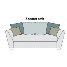 Alstons Rochelle 3 Seater Pillow Back Sofa Alstons Rochelle 3 Seater Pillow Back Sofa