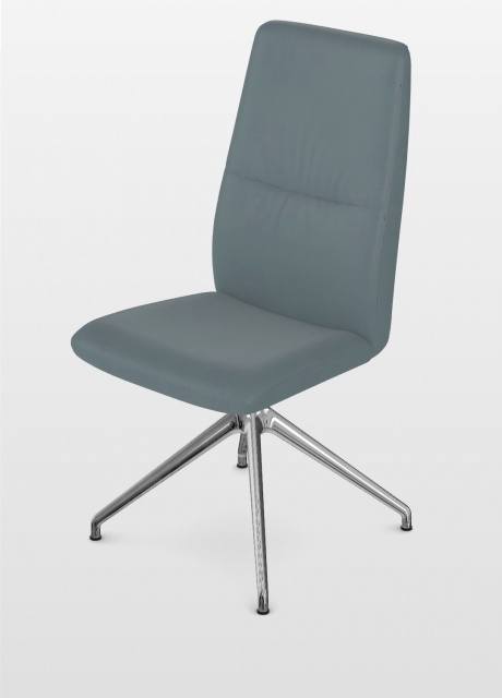 Stressless Mint (Low Back) Dining Chair, Armless with D350 Swivel Base