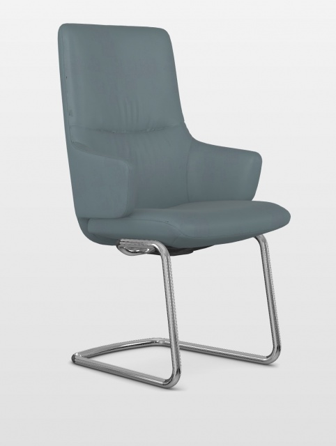 Stressless Mint (Low Back) Dining Arm Chair, with D400 Base